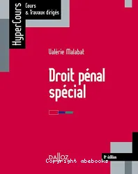 Droit pénal spécial