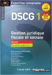 DSCG 1 gestion juridique, ficale et sociale, master