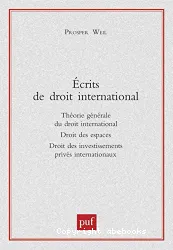 Ecrits de droit international