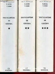 Encyclopédie de gestion 1
