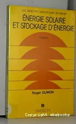 Energie solaire et stockage d'énergie