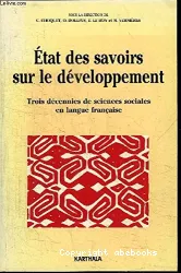 Etat des savoirs sur le développement