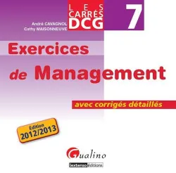 Exercices de management, DCG 7