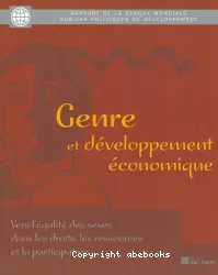 Genre et développement économique