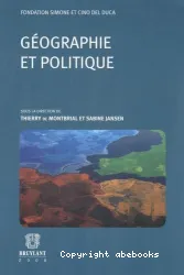 Géographie et politique