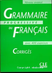 Grammaire progressive du français, niveau avancé