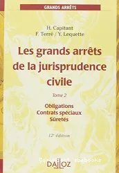 Grands arrêts de la jurisprudence civile