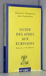 Guide des aides aux écrivains