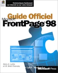 Guide Officiel Microsoft FrontPage 98