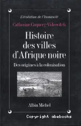 Histoire des villes d'Afrique noire