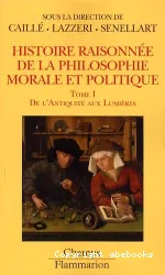 Histoire raisonnée de la philosophie morale et politique