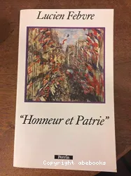 Honneur et patrie