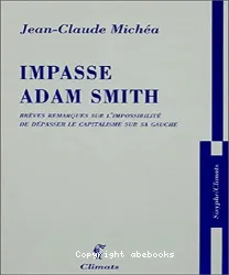 Impasse Adam Smith