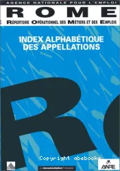 Index alphabétique des appellations