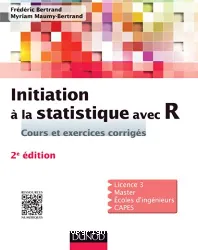 Initiation à la statistique avec R