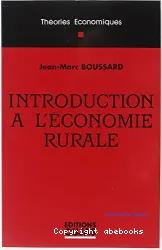 Introduction à l'économie rurale
