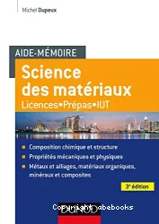 Aide-mémoire de science des matériaux