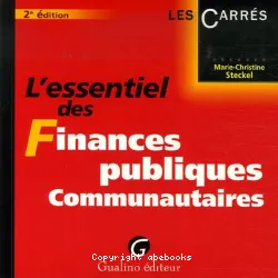 L'essentiel des finances publiques communautaires