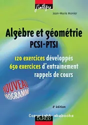 Algèbre et géométrie, PCSI-PTSI