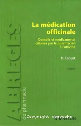 La médication officinale